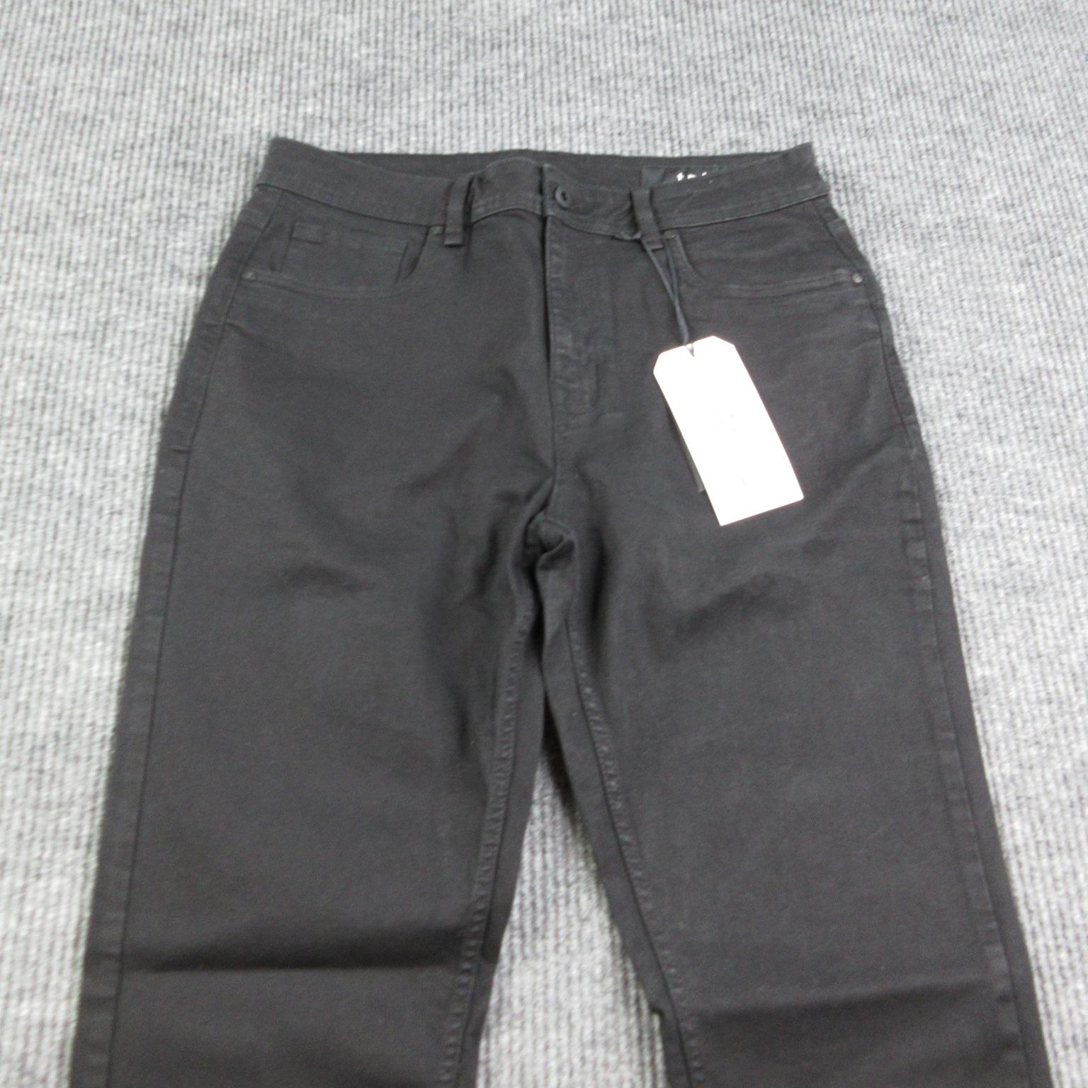 The Perfect Jean Jeans Mens 34x34 Bandit Black Slim Thick Stretch Tpj 33x33* Nwt — image 4 of 8